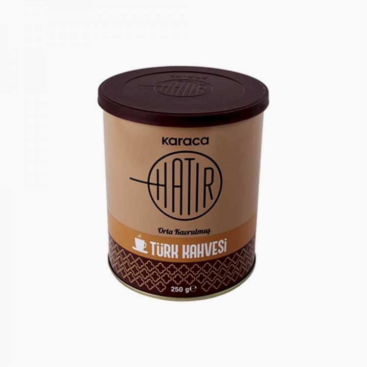 Karaca Hatır Orta Kavrulmuş Bol Köpüklü Türk Kahvesi 250 g