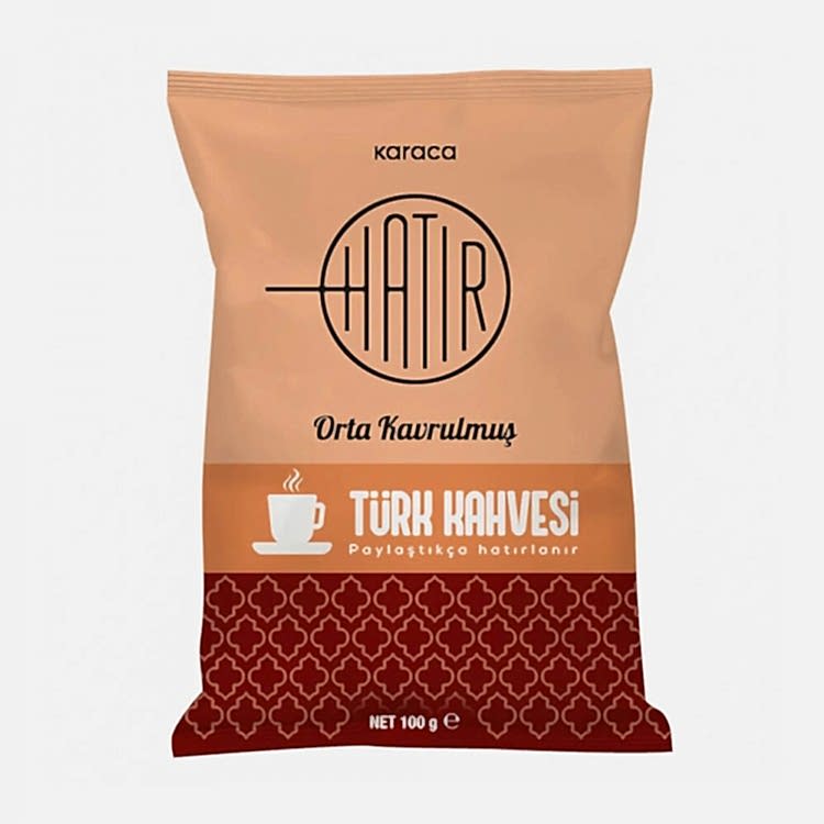 Karaca Hatır Orta Kavrulmuş Bol Köpüklü Türk Kahvesi 100 g